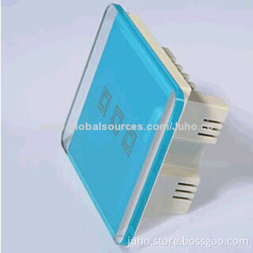Tempered-glass Panel Intelligent Touch Switch, 110-250V AC, 50-60Hz Voltage